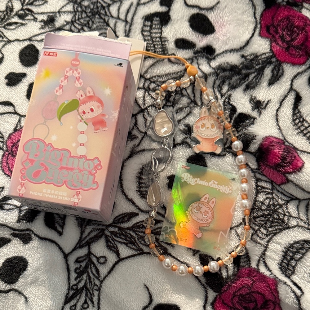 Big into energy Phone Charm happiness